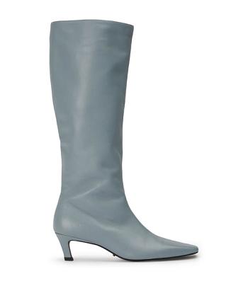 Botas de Tacon Tony Bianco Vixon Steel Nappa 5cm Gris | UCRND81546