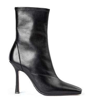 Botas de tacón de aguja Tony Bianco Halsey Black Como 10.5cm Negras | CRJBT46115