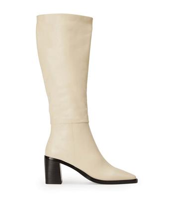 Botas hasta las rodillas Tony Bianco Darby Ecru Venice 7.5cm Blancas | GCRUC25234