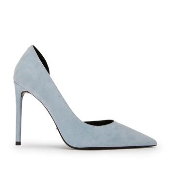 Court Shoes Tony Bianco Alyx Sky Suede 10.5cm Azules | UCRTG73897