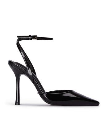 Court Shoes Tony Bianco Eden Black Hi Shine 10.5cm Negras | CRDYB74835