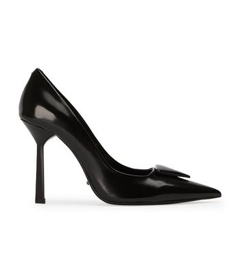 Court Shoes Tony Bianco Gema Black Hi Shine 10cm Negras | CREGJ71399