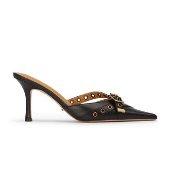 Court Shoes Tony Bianco Savoir Black Nappa 8cm Negras | BCRSD92434