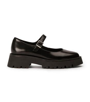 Loafers Tony Bianco Betsy Black Hi Shine 4.5cm Negras | SCRVO59109