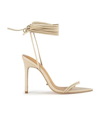 Tacones De Novia Tony Bianco Millie Vanilla Snake 10.5cm Amarillo Claro | MCRFT99259