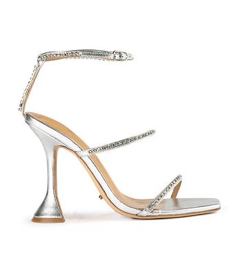 Tacones De Novia Tony Bianco Shy Silver Nappa Metallic 10.5cm Plateadas Metal | YCRVQ29042