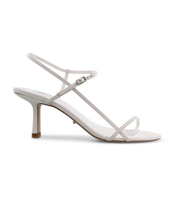 Tacones con tiras Tony Bianco Caprice White Kid 7cm Blancas | XCRGW75528