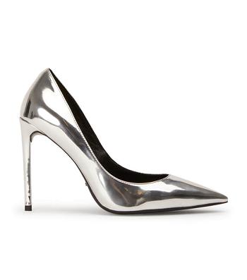 Tacones de evento Tony Bianco Anja Silver Shine 10.5cm Plateadas | YCRVQ71242