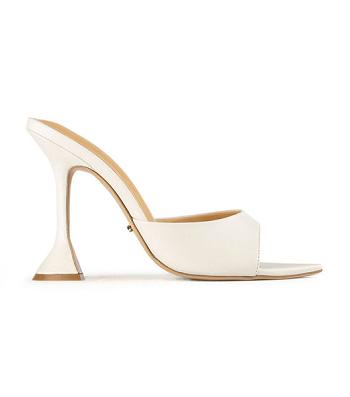 Tacones de evento Tony Bianco Marcel Dove Nappa 10.5cm Blancas | CRNZX18124