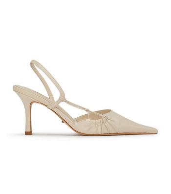 Tacones de evento Tony Bianco Sakai Dove Nappa 8cm Blancas | MCRHR58217