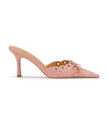 Tacones de evento Tony Bianco Shae Blossom Suede 8cm Rosas | CRDFL19327