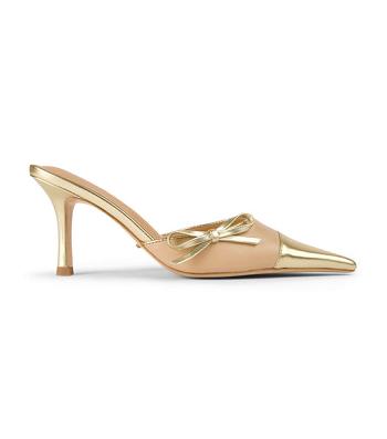 Tacones de evento Tony Bianco Shirley Beech/Gold 8cm Doradas | CRDYB75890