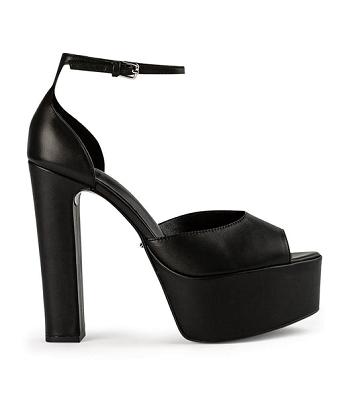 Zapatos Plataforma Tony Bianco Jayze Black Como 14cm Negras | CRJVR94388